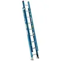Escalera de extensión azul 