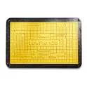 placa para caminos de material compuesto