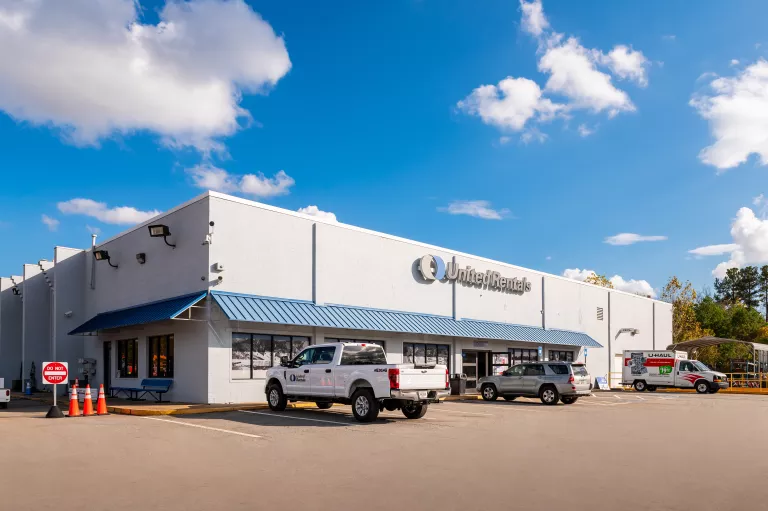 Vista externa de United Rentals 