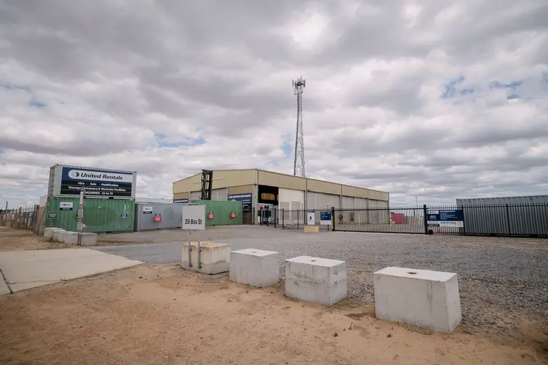 Sucursal de contenedores de embarque Geraldton
