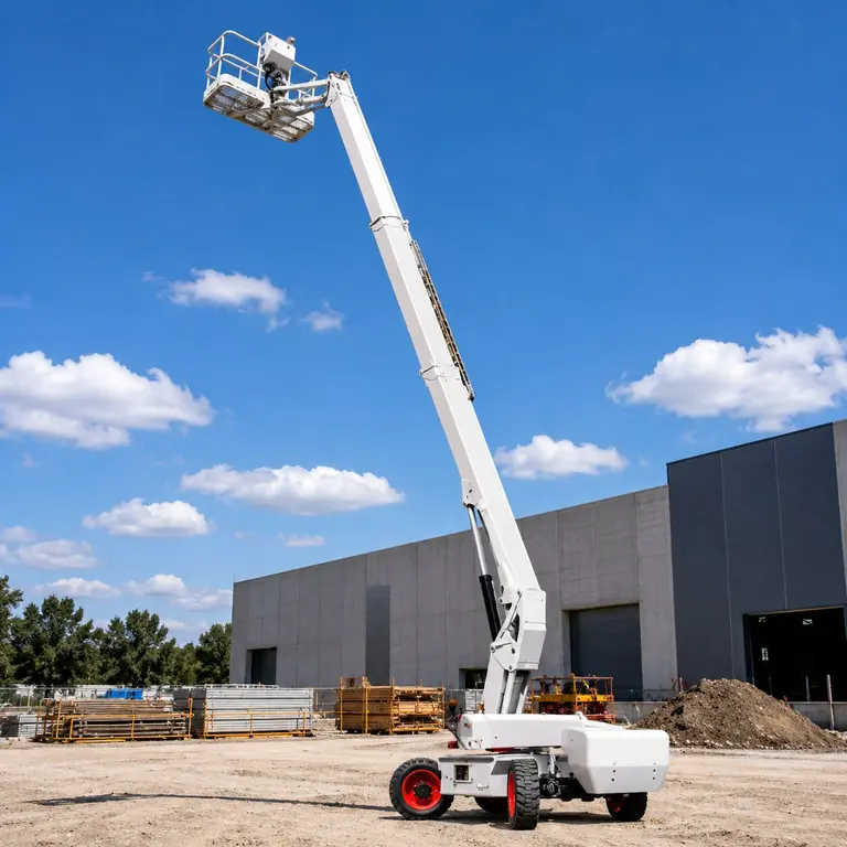 Pluma recta a diésel de 74 ft