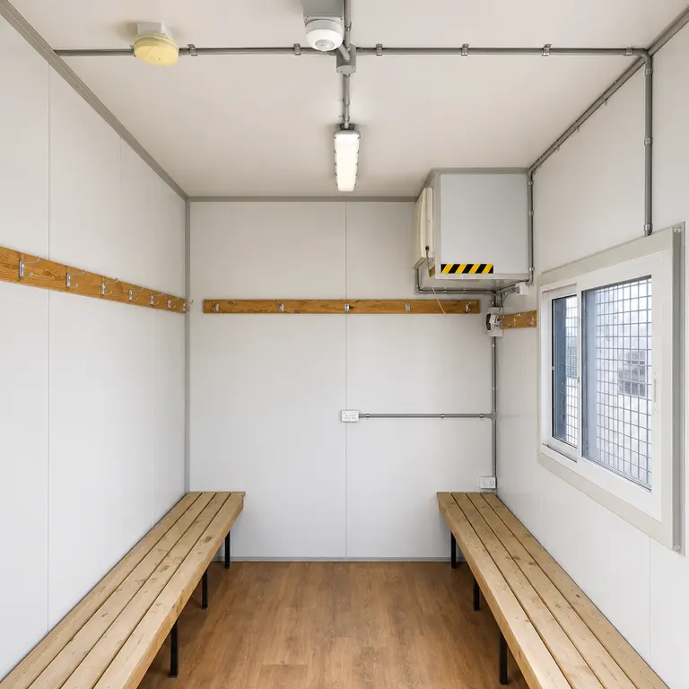 Cuarto de cambio de 20 ft