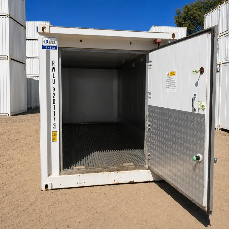 Contenedor para eventos refrigerado de 20 ft