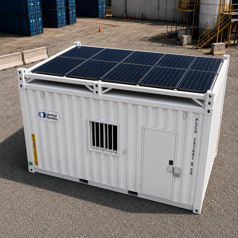 Plataforma solar de 20 ft