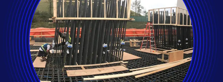 Sitio de trabajo de monitoreo de concreto WEDGE