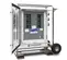 Panel de distribución eléctrica de 600 A I-Line HIPOWER blanco, gris y plateado