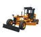 Raspador de motor Leeboy amarillo de 130 HP, 11 ft Cuchilla