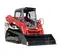 Cargador sobre orugas Takeuchi rojo