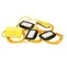 Cadena de luz LED de 100 pies Southwire negra y amarilla con cable amarillo