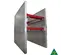 Cajas de apuntalamiento de aluminio de pared lisa