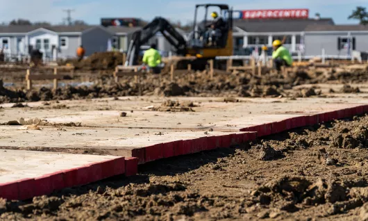 Primer plano de esteras de madera