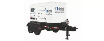 Generadores de 100 kW que pueden remolcarse
