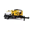 Amarillo y negro, VERMEER, 400&nbsp;–&nbsp;750&nbsp;gal remolque de excavadora de vacío, 512&nbsp;–&nbsp;1,000&nbsp;CFM