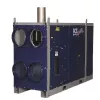 Calentador de fuego indirecto, 700,000 BTU, combustible doble a propano/gas natural Frostfighter azul