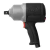 Herramienta de impacto neumático Ingersoll Rand negra y gris