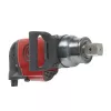 Llave de impacto, 1 1/2 in CHICAGOPN negra y roja Zócalo estriado núm. 5