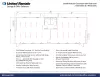 Plano de planta GENÉRICO para aulas para clases móviles de 68&nbsp;ft por 24&nbsp;ft Edificio de oficinas modular, 4&nbsp;oficinas, 1&nbsp;baño