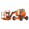 brazo de elevación articulado híbrido a diésel JLG anaranjado de 33 ft