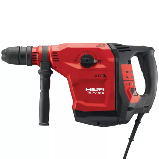 Martillo eléctrico rotatorio Hilti rojo