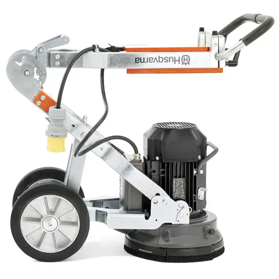 Esmeril para concreto manual eléctrico Husqvarna blanco