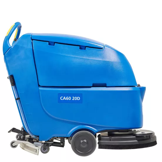 Cepillo para piso manual Nilfisk azul