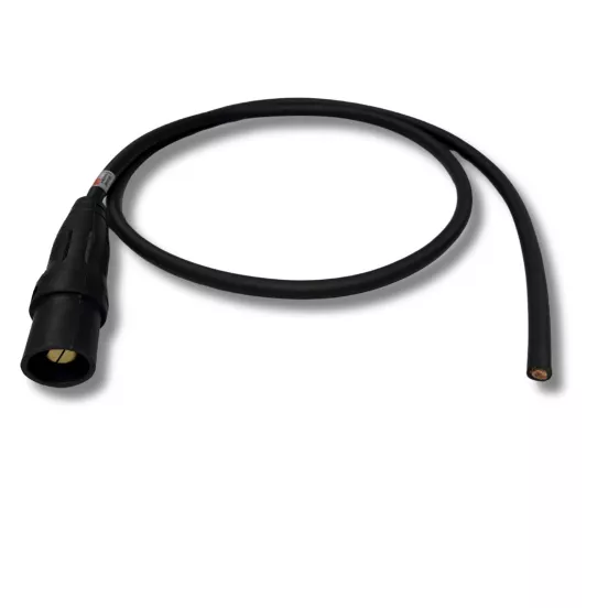 Cola de cable macho, núm. 2 100 A GENERGY negro