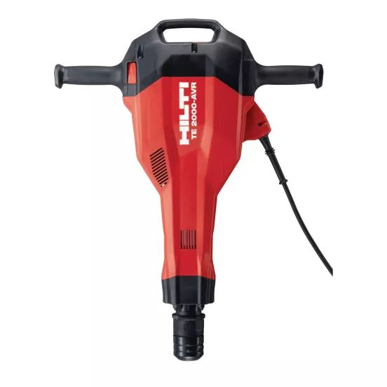 Kit de martillo neumático para demolición, eléctrico, 35 lb HILTI rojo y negro