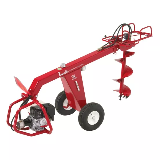 Barrena para una persona, 11 HP, 72 in LITTLE BVR roja Profundidad, hidráulica