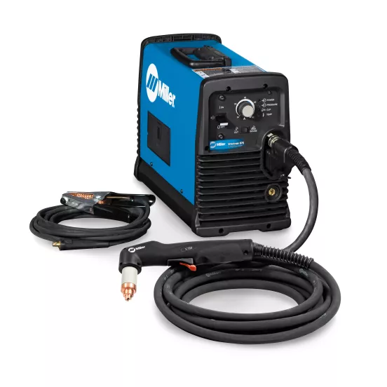 Cortadora de plasma, 7/8 in MILLERELEC azul y negra Capacidad, 209 – 230 voltios
