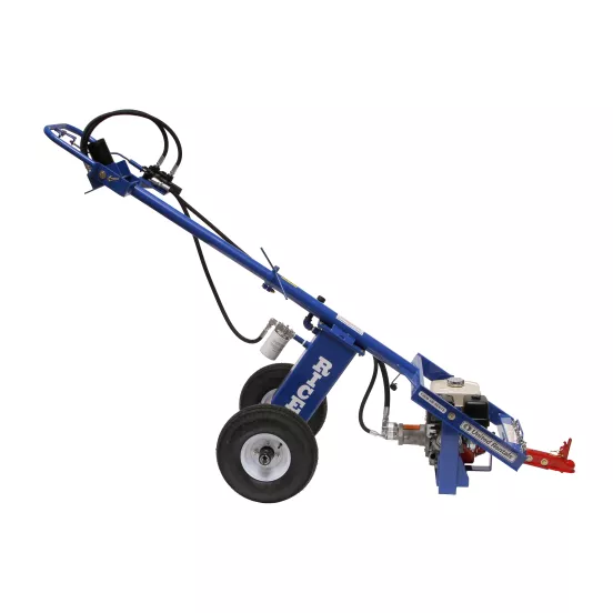 Barrena de tierra remolcable, 11 HP, 72 in RICEHYDRO azul Profundidad, hidráulica