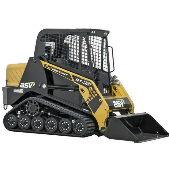 Cargador con orugas de 30 HP