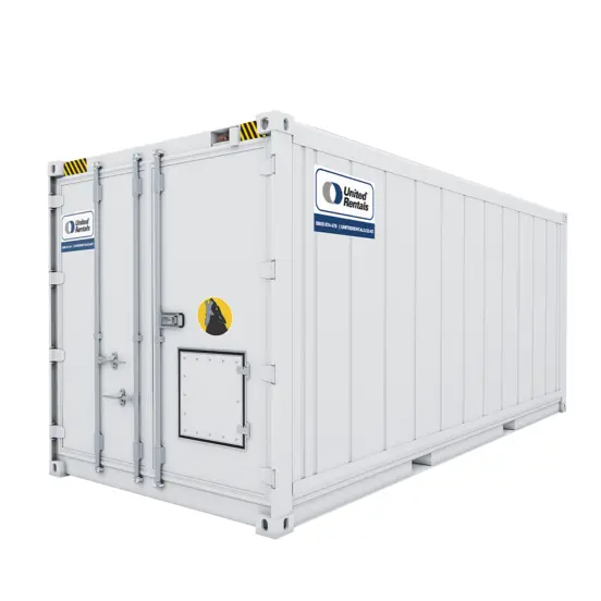 contenedor de embarque refrigerado de 20 ft con cubo alto para todo el palé para alquiler de almacenamiento en frío