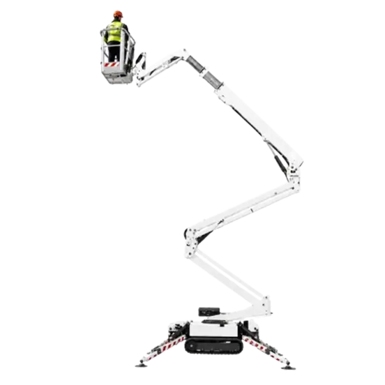 Pluma montada en orugas de 59 ft