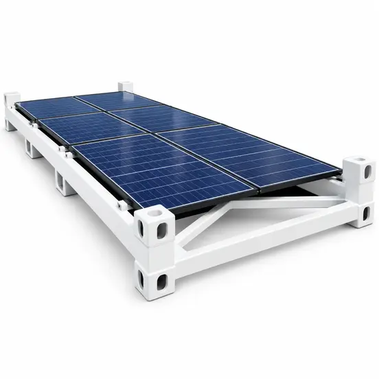Plataforma solar de 20 ft