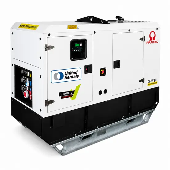 Generador a diésel de 20 kVA