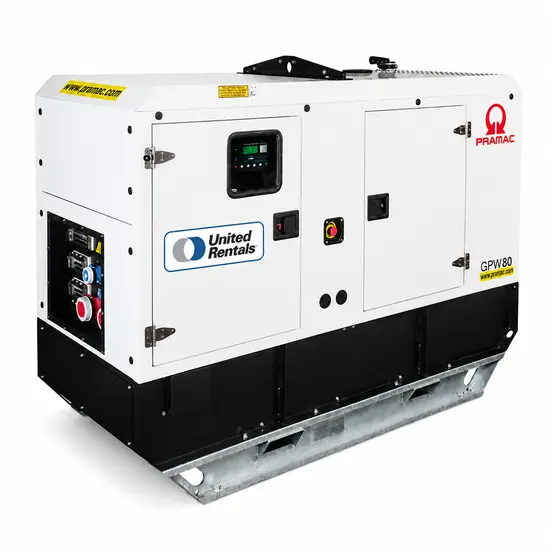 Generador a diésel de 80 kVA