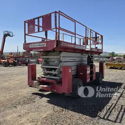 elevador de tijera para terreno escabroso MEC 6092RT 2018