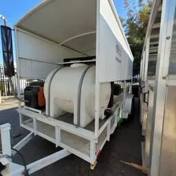 Ventilador de enfriamiento por evaporación de 16 ft Brock's Trailers 2016
